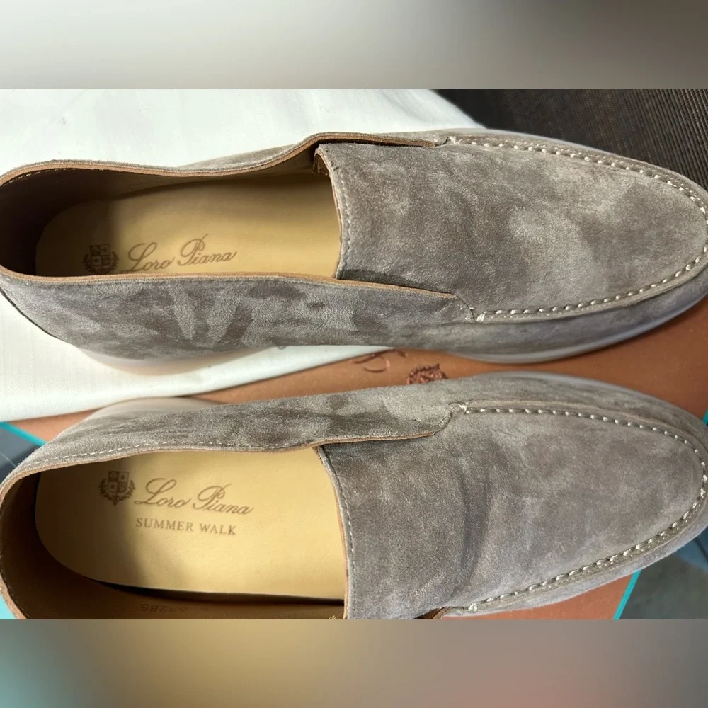 NWT real suede Ankle casual shoes - Picture 3 of 6